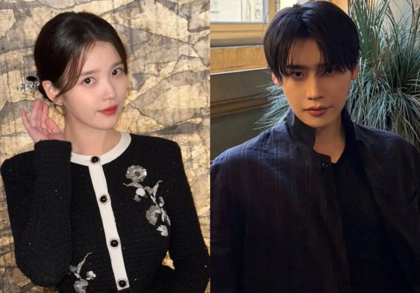 IU and Lee Jong-suk